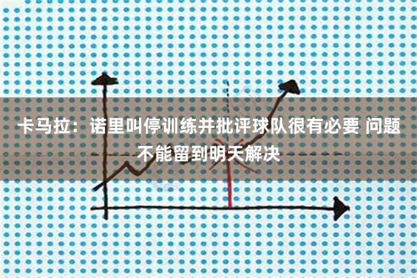 卡马拉：诺里叫停训练并批评球队很有必要 问题不能留到明天解决